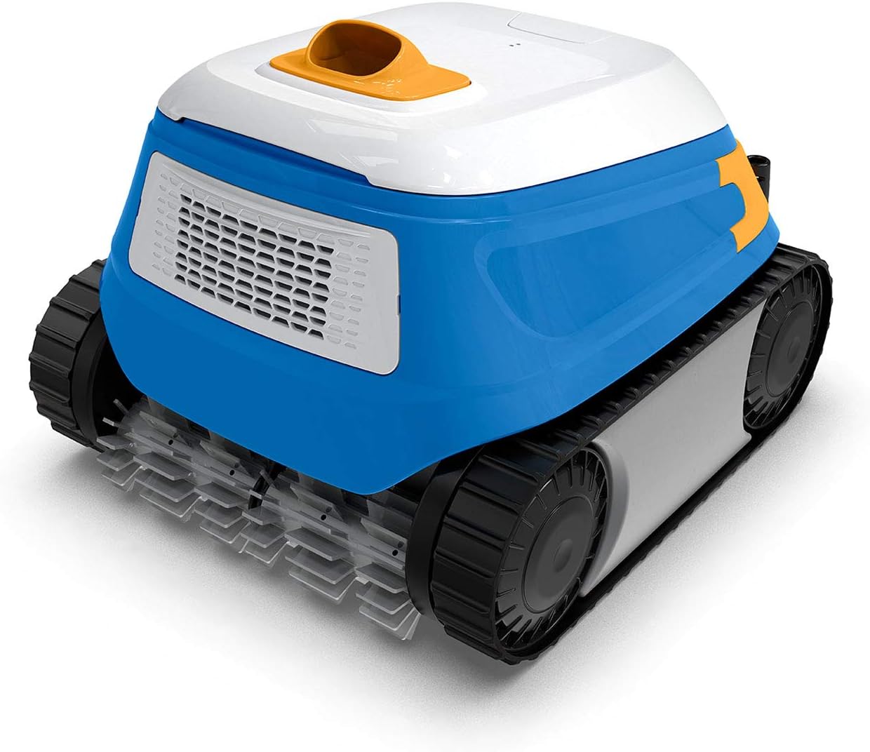 Aqua Products Evo604 Robotic Pool Cleaner, Automatic Vacuum for Inground Pools up to 50ft, 60ft Cable with Swivel, Wall Climbing Vac w/Strong Suction & Easy to Clean Top Loading Filter
