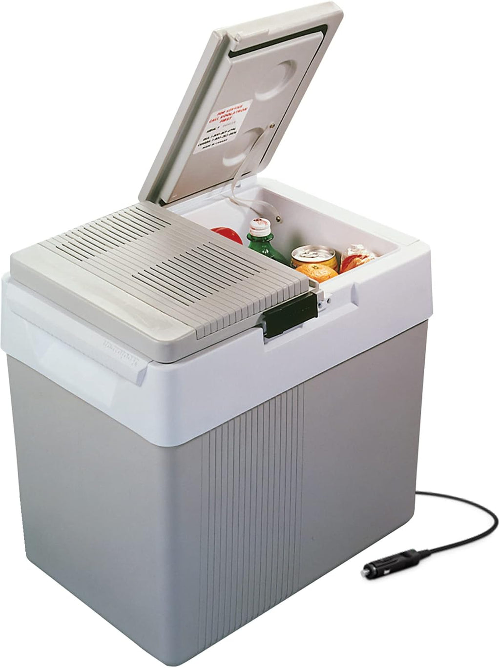 Koolatron 12V Iceless Cooler & Warmer – Portable 33 qt Electric Cooler/Nevera Portátil Eléctrica for Car Truck Camper Boat Hard Sided Mini Fridge for Camping Picnic Travel Lunch Food Drinks Office
