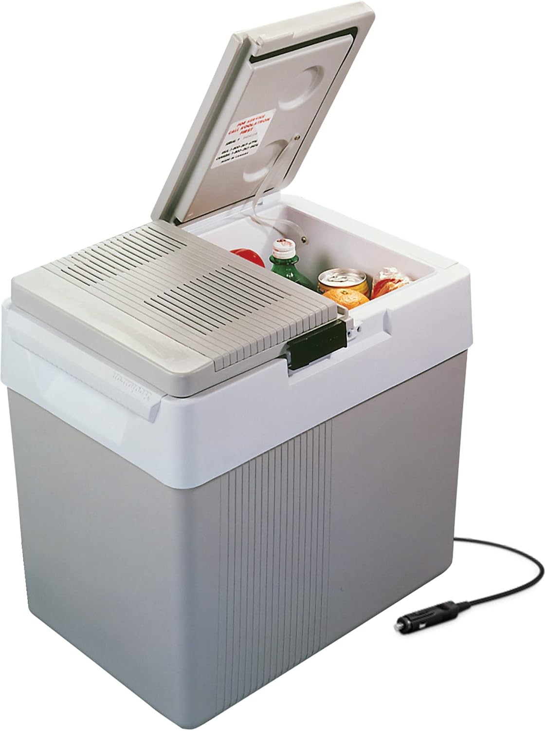 Koolatron 12V Iceless Cooler & Warmer – Portable 33 qt Electric Cooler/Nevera Portátil Eléctrica for Car Truck Camper Boat Hard Sided Mini Fridge for Camping Picnic Travel Lunch Food Drinks Office