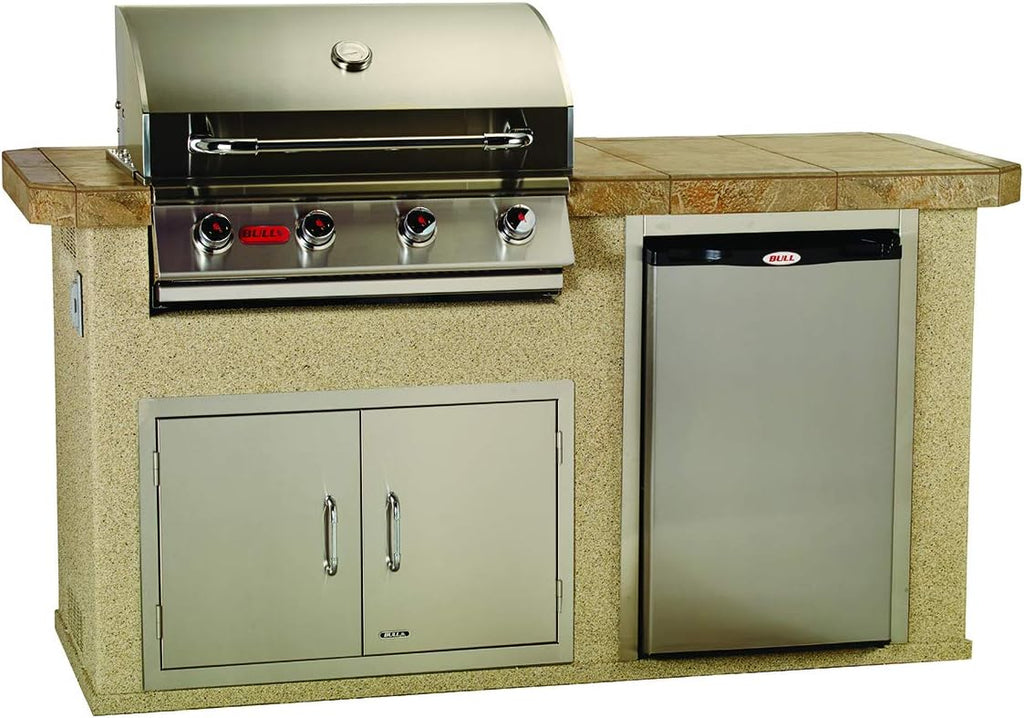 Bull Outdoor Products 99935 Refrigerator Frame, Stainless Steel 23.5' x 35.25'