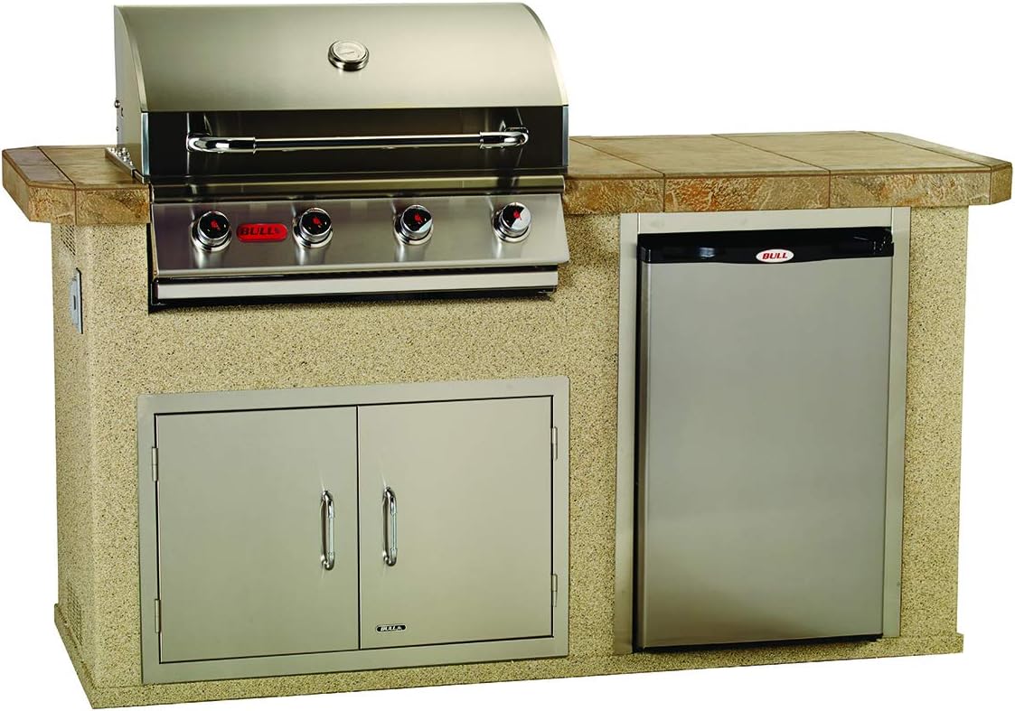Bull Outdoor Products 99935 Refrigerator Frame, Stainless Steel 23.5' x 35.25'