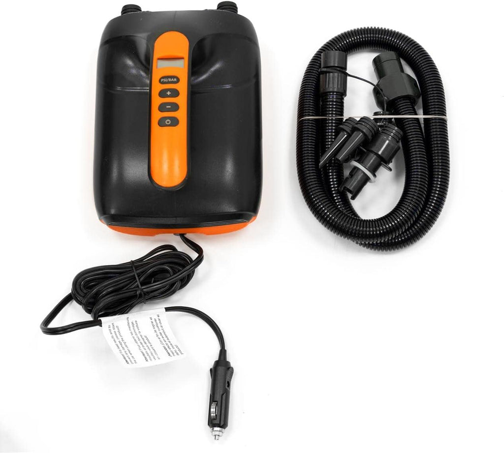 AQUATEC 12V Electric Pump [Kayak Accessories] - Kayak and Paddle Board Accessories Up to 20PSI