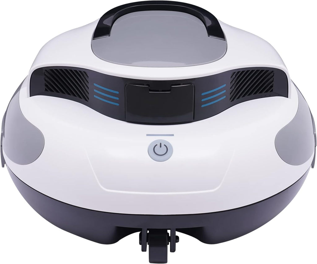 Automatic Cordless Pool Vacuum, Dual-Drive Smart Robotic Pool Cleaner for Inground & Above Ground Pools up to 807Sq.Ft, Self-Parking, IPX8 Waterproof, Strong Suction, Lasts 75Mins