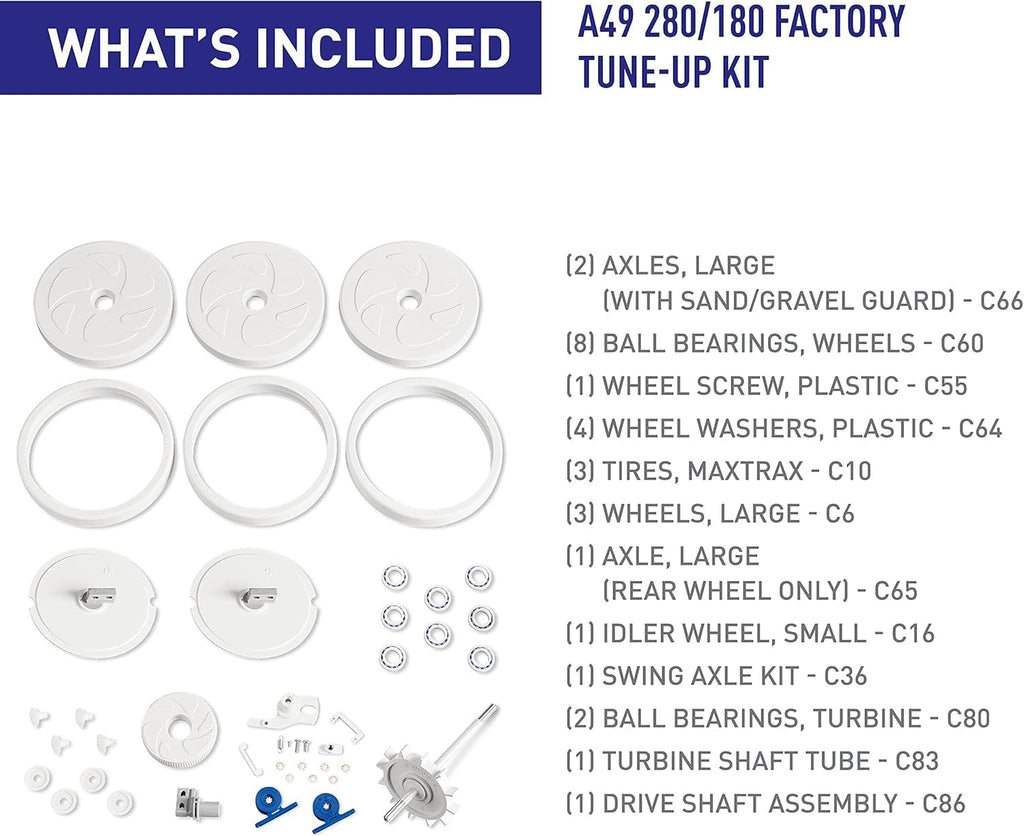 Polaris Genuine Parts 280/180 Factory Tune Up Kit, A49