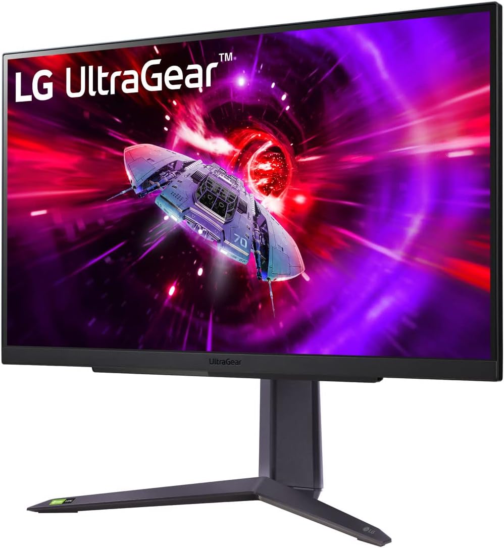 LG Electronics 27GR75Q-B Ultragear Gaming Monitor 68.5 cm (27'), 2560 x 1.440, 16:9, WQHD 1440p, 99% sRGB, HDR10, 165 Hz, 1ms GtG - Black