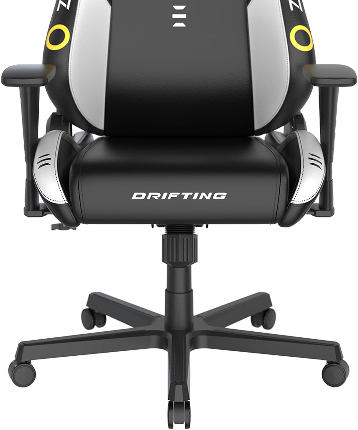 DXRacer Drifting L Ergonomic Video Gaming Chair with Lumbar Support and Headrest, Office Reclining Computer Chair for Adults (EPU Leatherette, Zero)