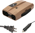 Paddle North High Pressure SUP & Kayak Electric Pump - AC/DC Adapters for Car/Boat - Optional Lithium-Ion Battery - Auto-Off, Deflation Function, Halkey-Roberts Valve Connector