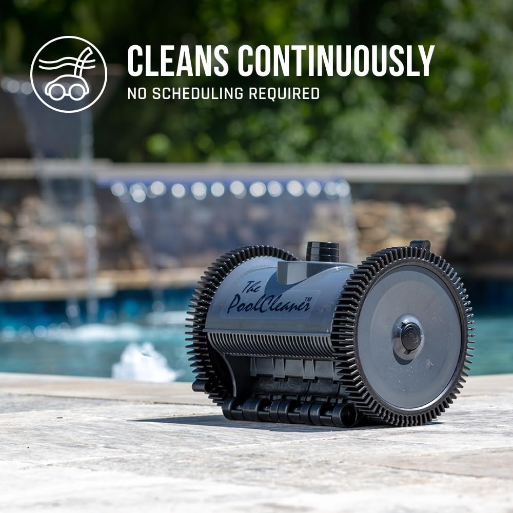 Hayward W3PVS20GST Poolvergnuegen Suction Pool Cleaner for In-Ground Pools up to 16 x 32 ft. (Automatic Pool Vacuum), Gray
