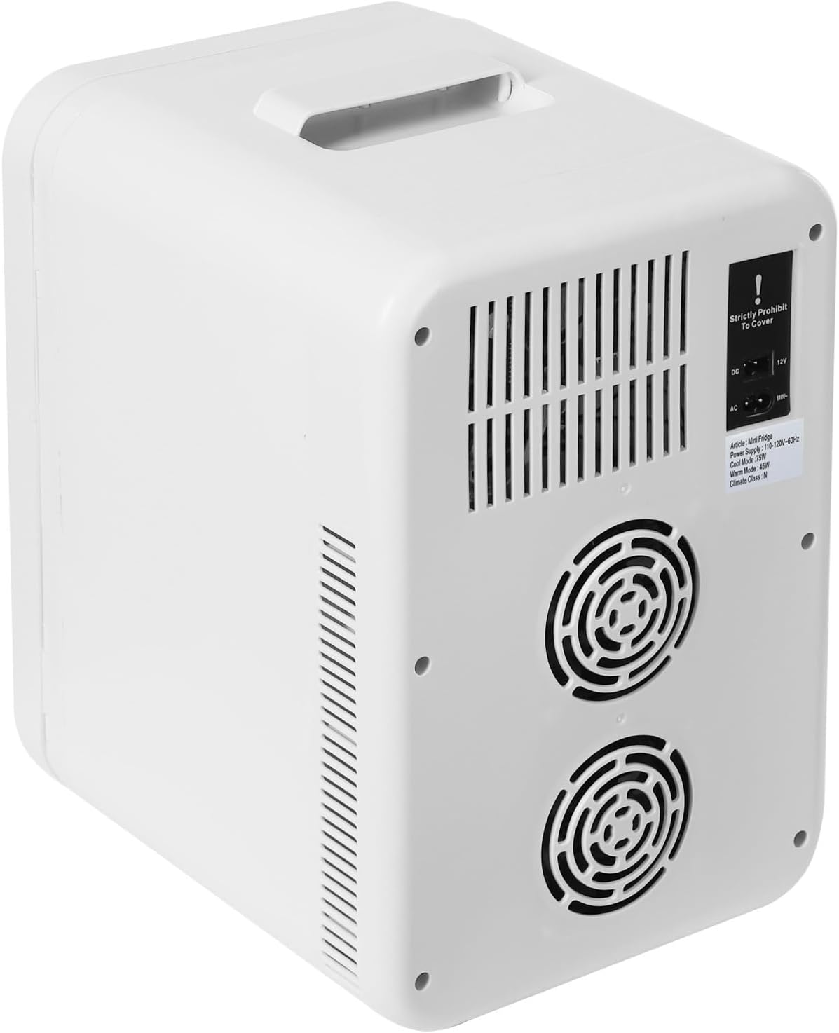 Car Fridge, 12 Volt Car Refrigerator, 20L/18.16 Qt Portable Electric Cooler Freezer, 15.8℉~149℉ Adjustable Range, 12V DC & 110V AC for Car, RV, Truck, Camping
