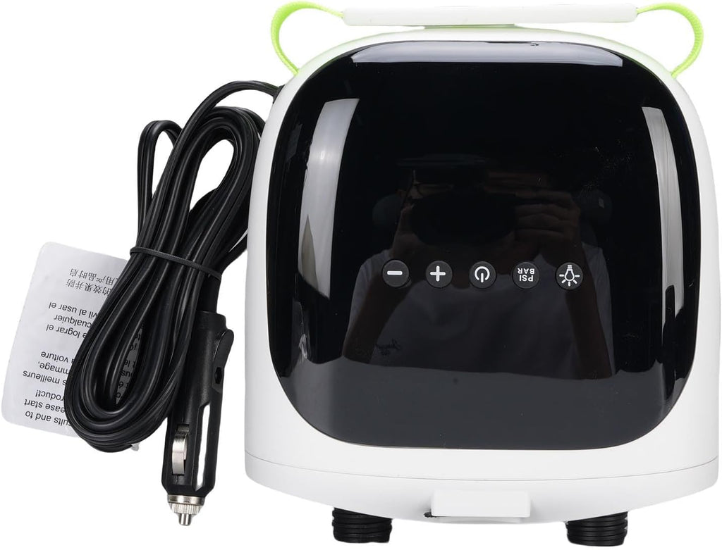 Electric Paddle Board Pump Fast Inflation Deflation LCD Screen Air Pump with LED Light