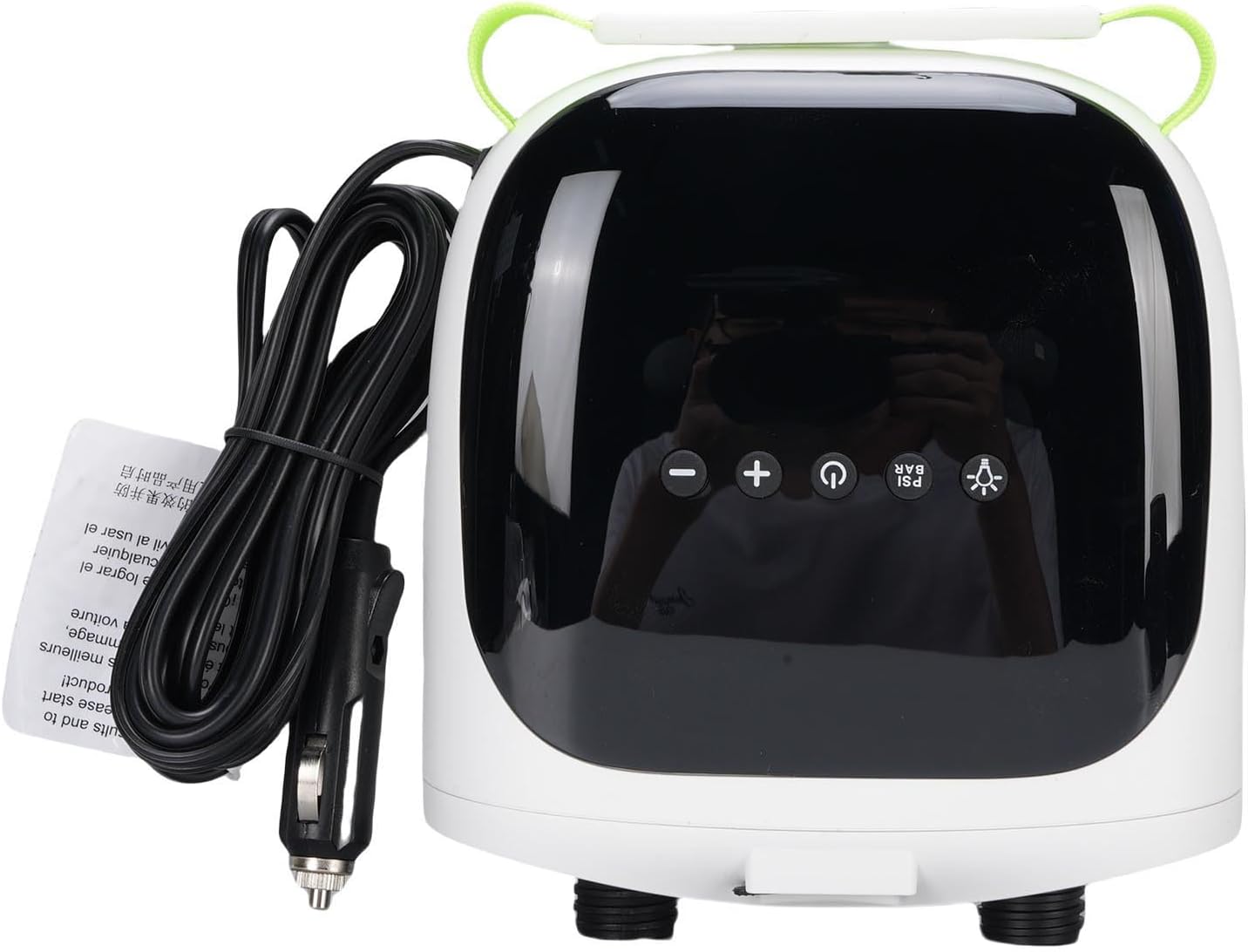 Electric Paddle Board Pump Fast Inflation Deflation LCD Screen Air Pump with LED Light