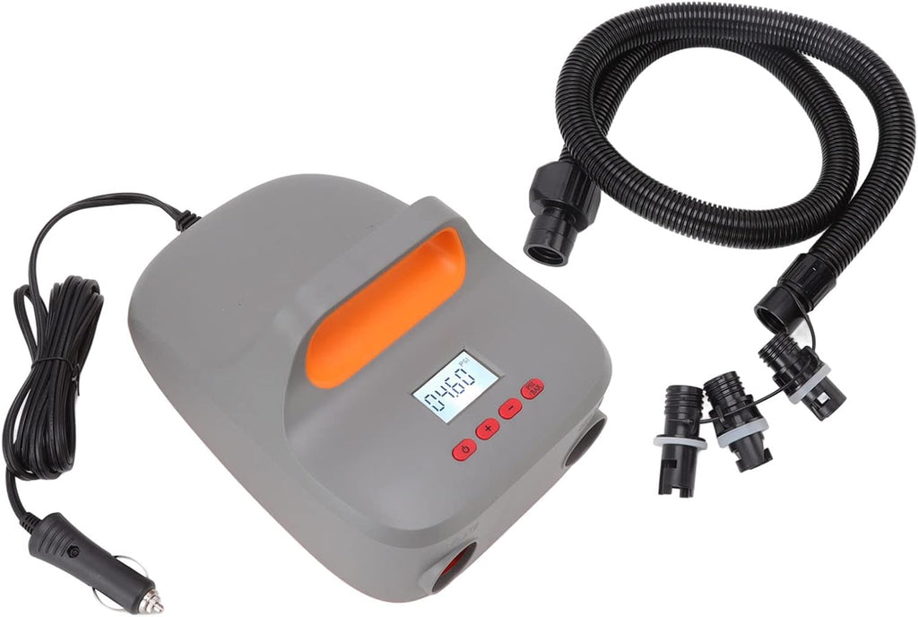 20PSI High Paddle Board Pump, Electric Portable S UP Air Pump-12V DC Car Plug Powered, for Paddle Board Inflation Deflation