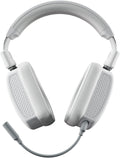 Hyte Eclipse HG10 Wireless Gaming Headset, 2.4 GHz Wireless Performance, USB-C, Detachable Mic, 30 Hour Battery, for PC, PS4, PS5, Switch Grey