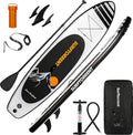 Inflatable Stand Up Paddle Board Wave Board with SUP Accessories,Inflatable SUP Board for Beginner,Youth Paddle Board,Pink or Black Paddle Board for Adult