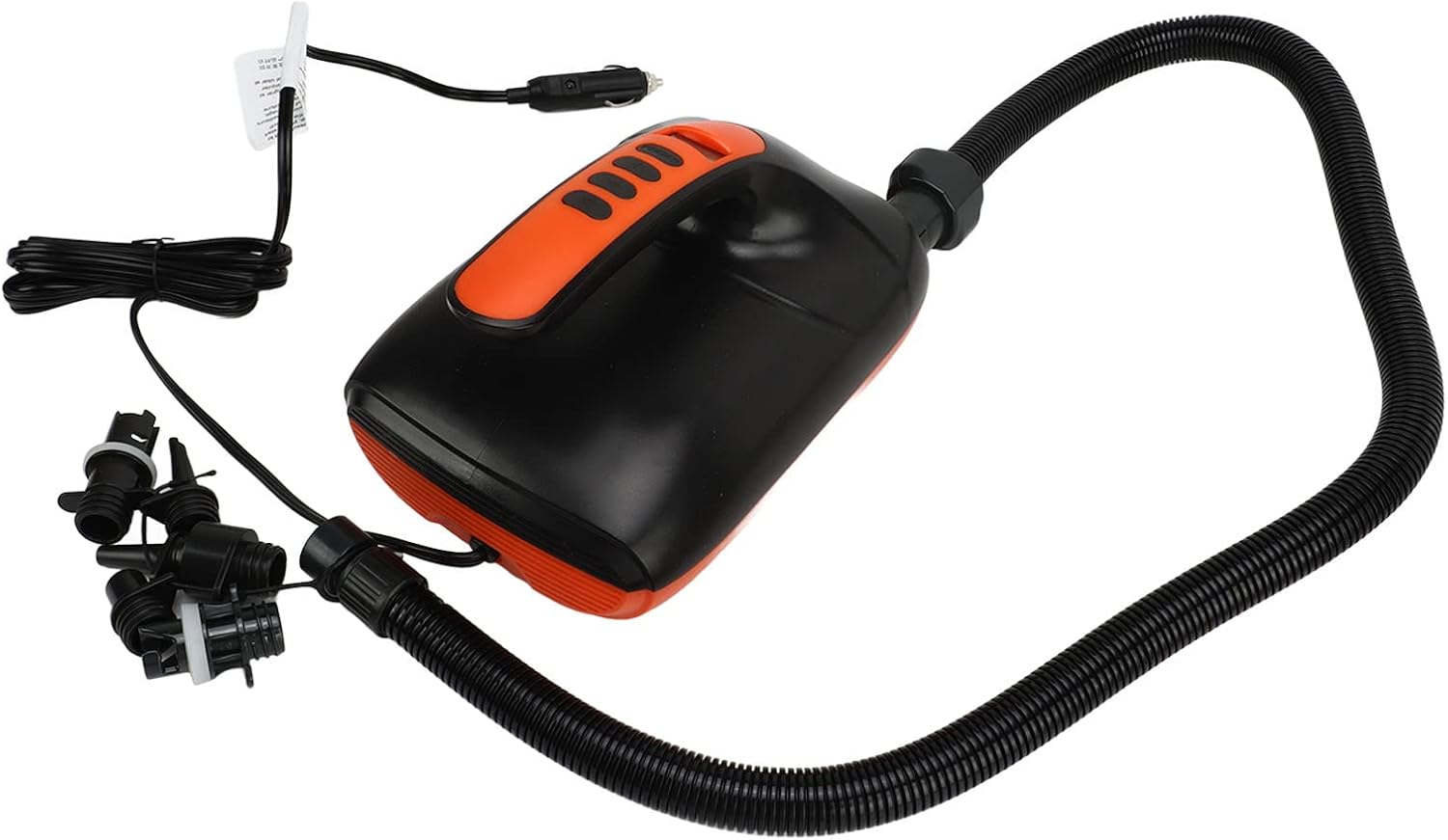 Electric Air Pump Inflator 12V High Pressure 20PSI Digital Display 2 Stage Fast Inflation for Stand Up Paddle Board Inflatable Boats Pool Floats
