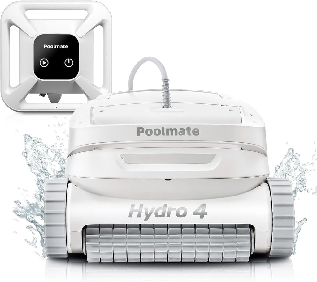 Chasing Hydro 4 Cordless Pool Vacuum for Inground Pools | 210-Min Battery Pool Robot for Floor, Wall & Waterline Cleaning | Smart App Control | 5070 GPH Suction Perfect for Pool Opening Season