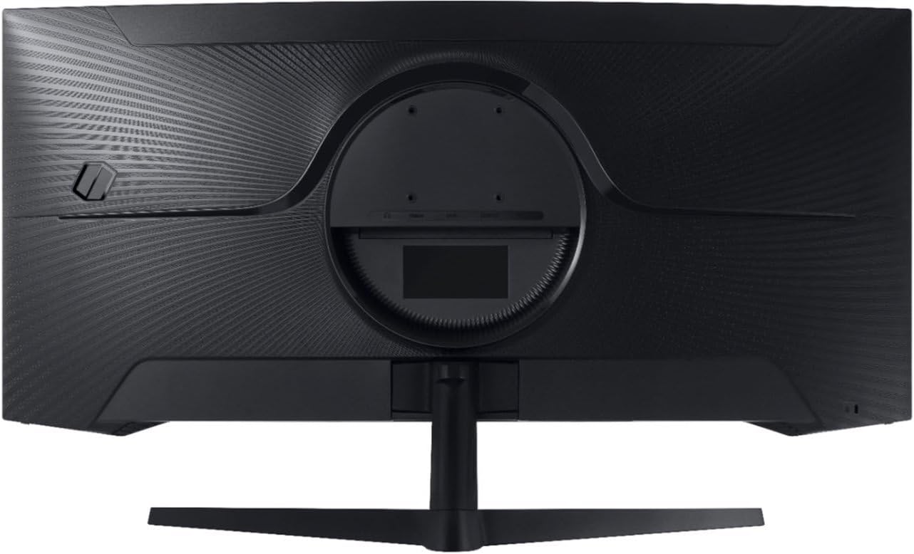 SAMSUNG 34' Odyssey G5 Series Ultra-Wide WQHD Gaming Monitor, 1000R Curved, 165Hz, 1ms Response Time, FreeSync Premium, Black, with MTC HDMI Cable
