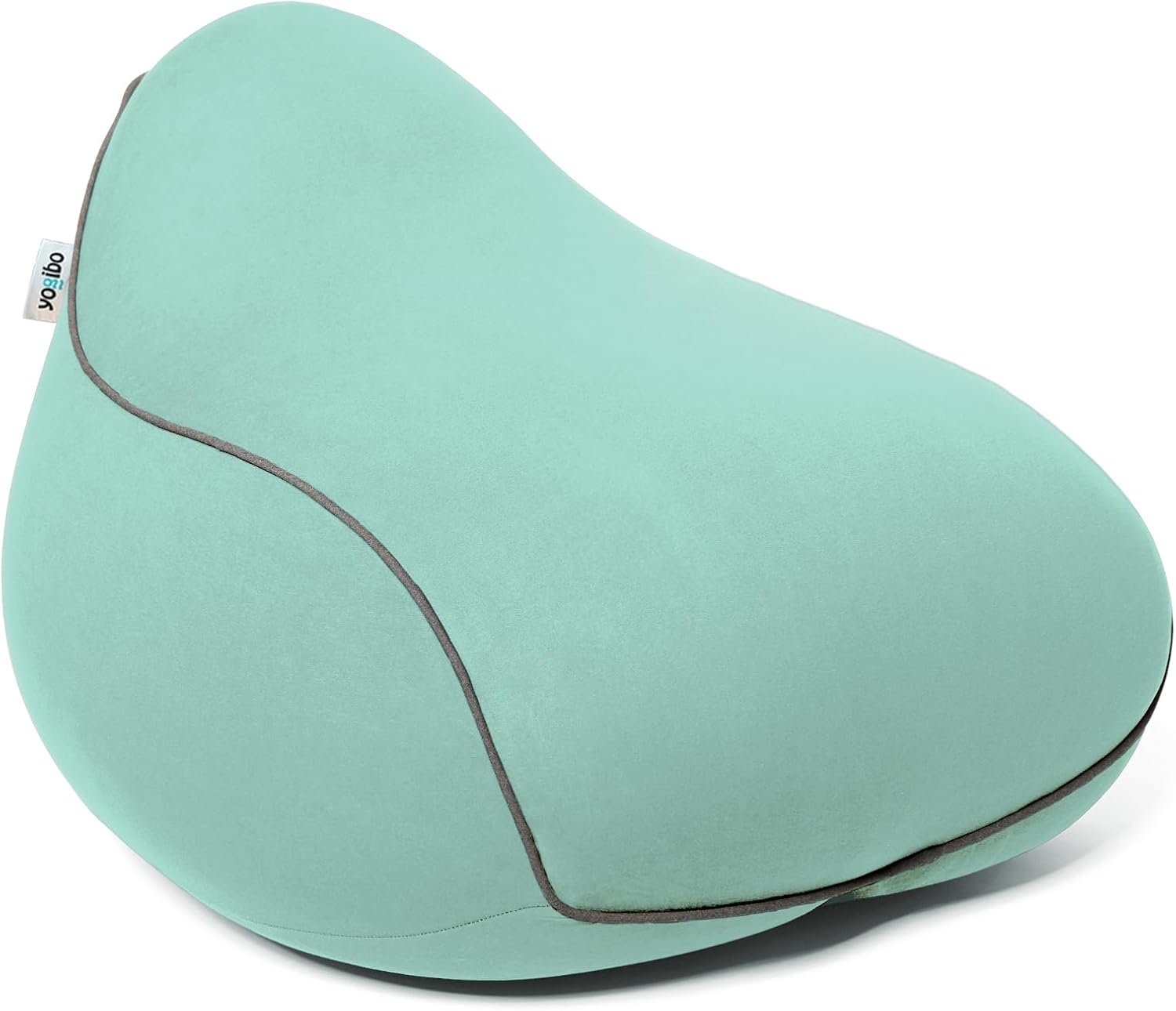 Yogibo Lounger Small Bean Bag Lounge Chair for Adults, Kids and Teens, Soft, Plush, Comfy, Sensory, Gaming Beanbag, Washable Cover, Mint