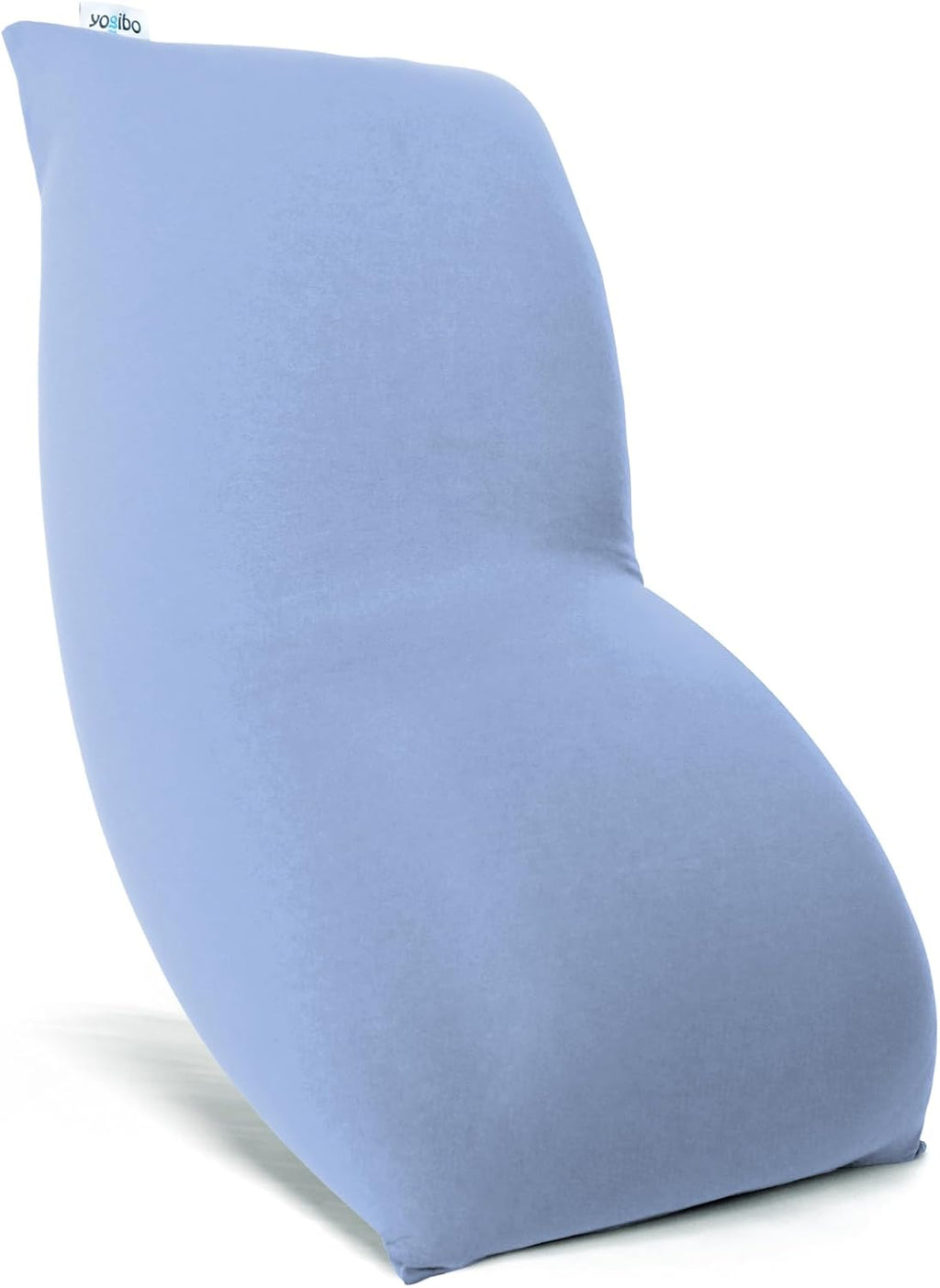 Yogibo Short Bean Bag Lounger Chair for Adults, Kids and Teens with Filling, Soft, Plush, Comfy, Sensory Lounge Beanbag Loveseat, Washable Cover, Rain