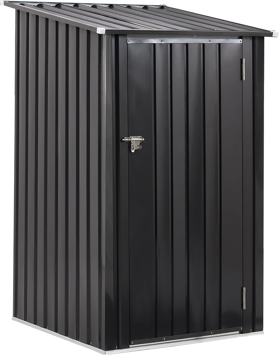 Outdoor Firewood Racks 3FT x 3 FT, Firewood Storage Shed, Wood Sheds, Firewood Shelter with Single Lockable Door