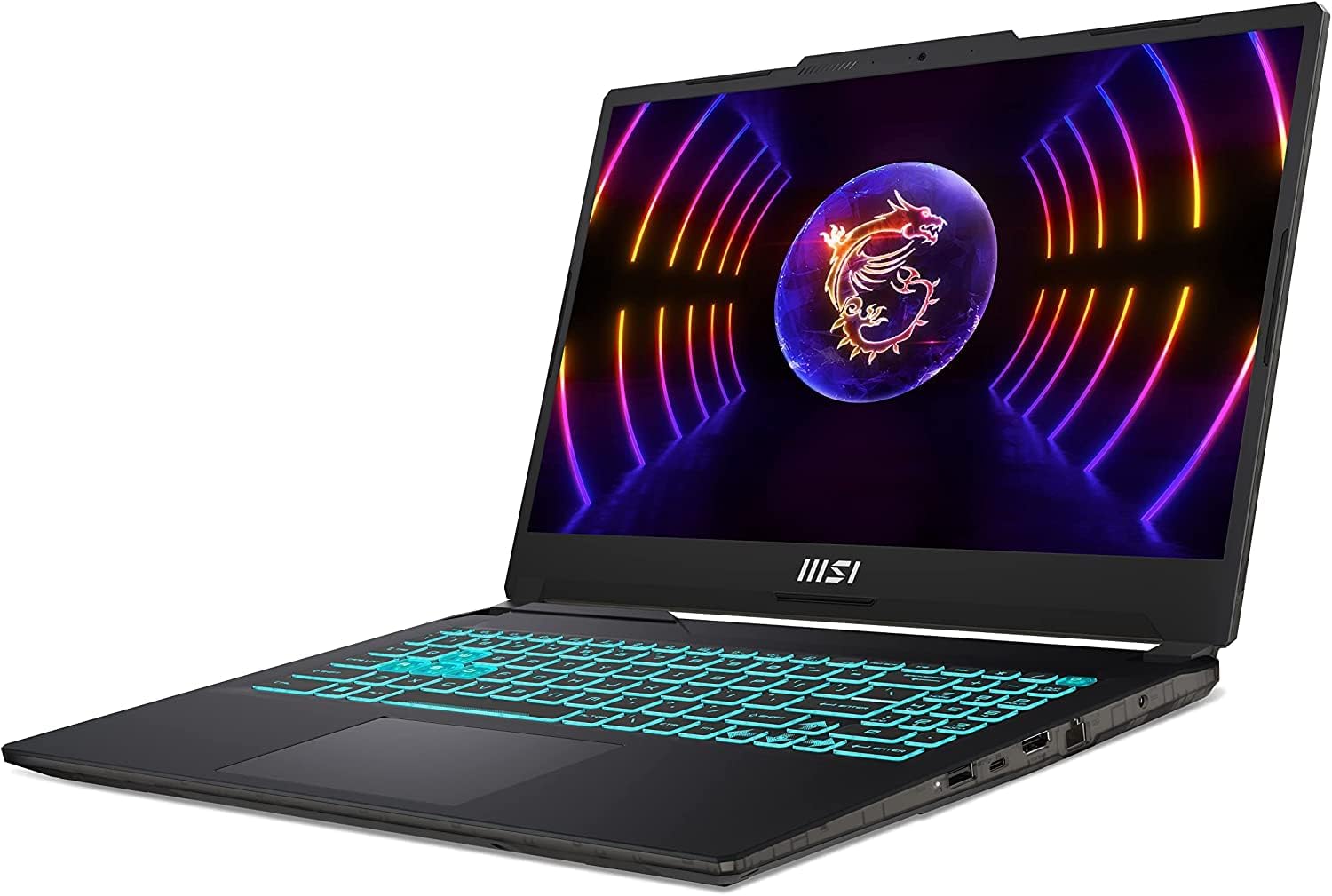 MSI 2023 Cyborg 15.6' 144HZ FHD Gaming Laptop Computer- 13th Gen Intel Core i7-13620H - GeForceRTX 4050-16GB DDR5 RAM - 512GB NVMe SSD - Win11 Home: Black A13VE-218US