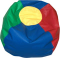 Children's Factory 35' Kids Bean Bag Chairs, Flexible Seating Classroom Furniture, Beanbag Ideal for Boy/Girl Toddler Daycare or Playroom, Rainbow
