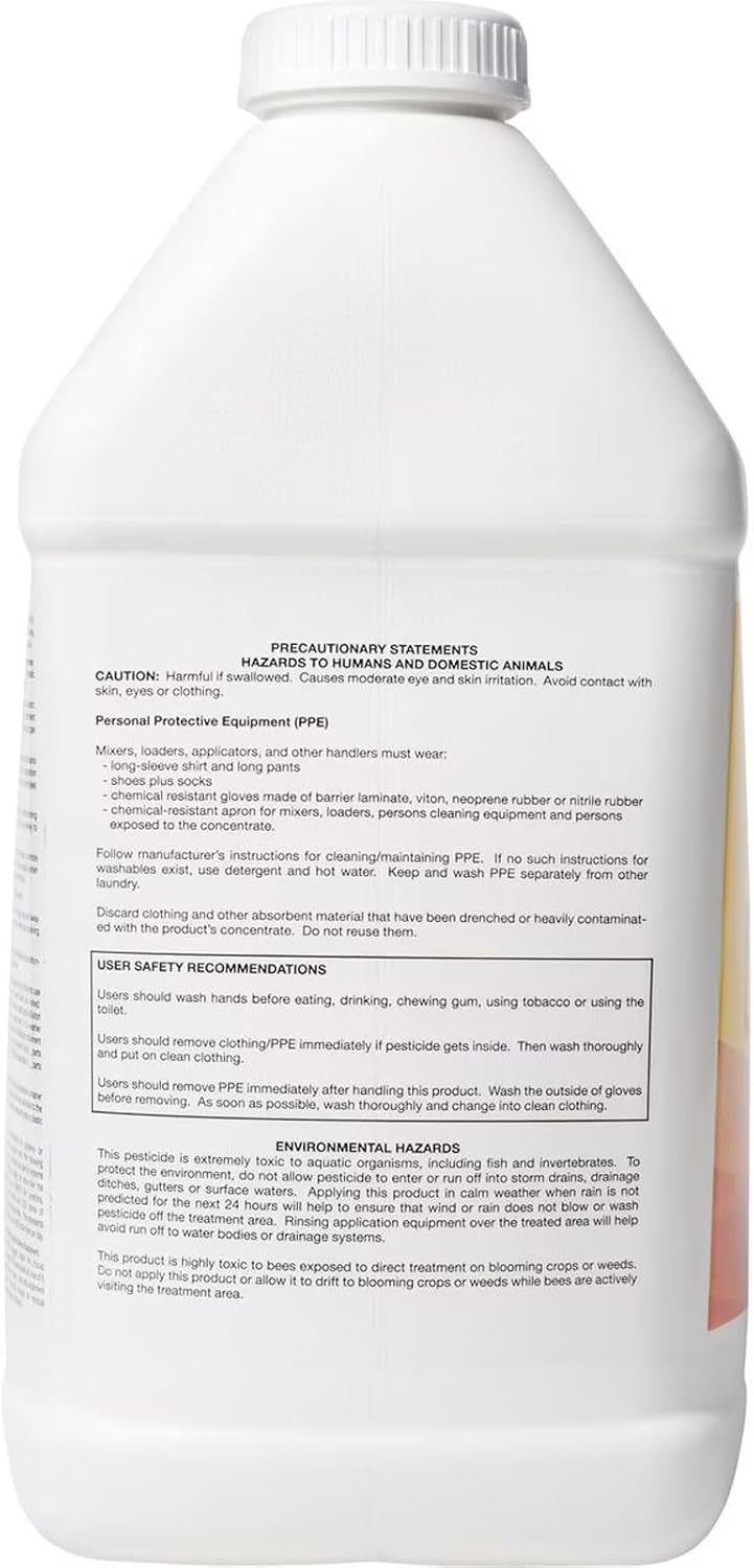 PYRANHA 1-10 HPS Concentrate Refill - 2.5 Gallon for 30 Gal Automatic Spray Systems Indoor Barn Fly Control | Repels Horn, Deer, Horse, Stable, & Face Flies, Midge