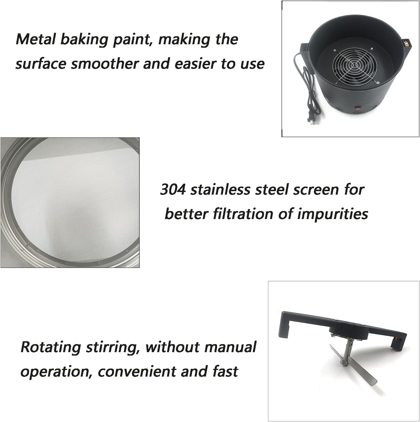 1.1LB Coffee Bean Cooler Electric Roasting Cooling Machine Rotating Coffee Bean Cooling Plate With Stainless Steel Two-layer Filter Screen For Homecafe Roasting Cooling 110V