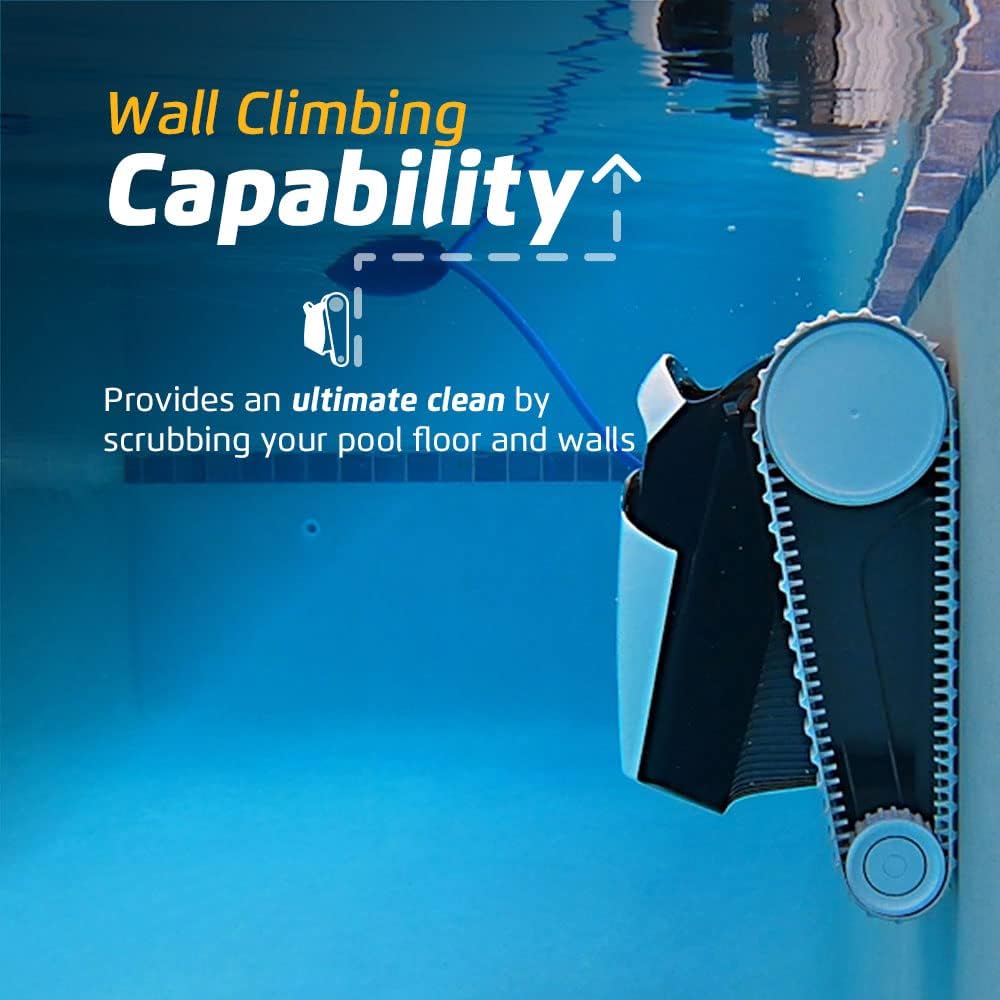 Dolphin (2026 Model) Explorer E20 Automatic Robotic Pool Vacuum Cleaner, Wall Climbing, Active Scrubber Brush