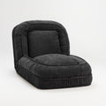 LouannTatami Foldable Lazy Sofa Bed Floor Chair - Adjustable Human Dog Bed for Adults Kids Floor Seats - Cozy Large Single Couch for Home Living Room