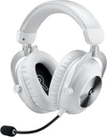Logitech G PRO X 2 Lightspeed Wireless Gaming Headset: Wireless Gaming Headphones with Mic, 50mm Graphene Drivers, 2.02.0—7.1 Bluetooth/USB/3.5mm Aux for PS4/PS5/PC/Nintendo Switch - White (Renewed)