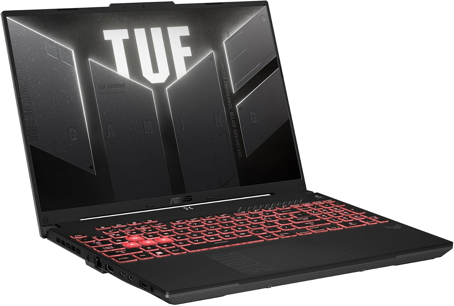 ASUS TUF 16' WUXGA 144Hz Gaming Laptop | AMD Ryzen 7 7445HS 3.2GHz | NVIDIA GeForce RTX 4050 | Backlit | Webcam | 32GB RAM DDR5 | 512GB SSD | Windows 11 Home | Bundle with USB 3.0 Hub