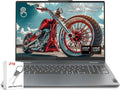 Lenovo IdeaPad 5 2-in-1 with AMD Ryzen 7 8845HS Processor, 16' WUXGA Touchscreen Display, 16GB LPDDR5X RAM, 2TB SSD, Backlit KB, Wi-Fi6, FP Reader, Windows 11, Luna Grey, w/2TB USB Drive, W/GaLiMu