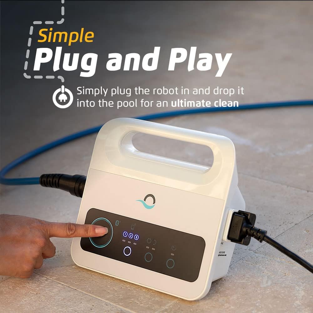Dolphin Nautilus CC Automatic Robotic Pool Vacuum Cleaner Includes Ultra-Fine Filters for an Ultimate Clean, Ideal for In-Ground Pools up to 33 FT in Length