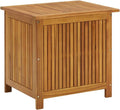Solid Wood Outdoor Storage Bench,Solid Acacia Wood Garden Deck Box Patio Storage Box with Liftable Top Outdoor Wooden Storage Container for Patio,Backyard,Poolside, 23.6'x19.7'x22.8'