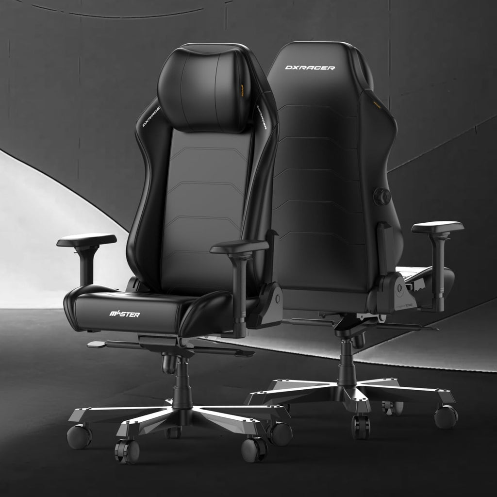 DXRacer Master Series Gaming Chair, High Back Computer Chair, Ergonomics Office Recliner Chair, Extra Large, Black