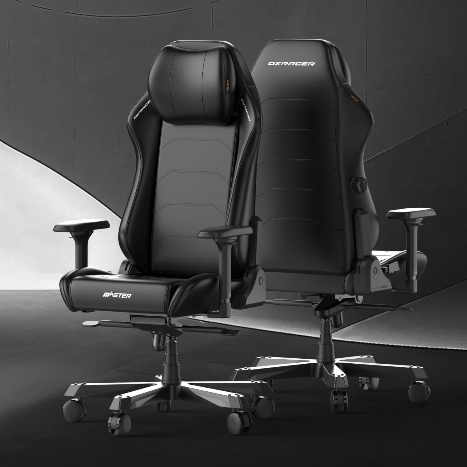 DXRacer Master Series Gaming Chair, High Back Computer Chair, Ergonomics Office Recliner Chair, Extra Large, Black