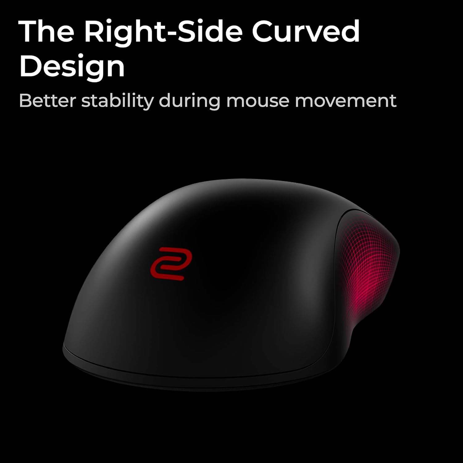 BenQ Zowie S2-DW 4K Wireless Mouse for Esports, Sports Science, 4K Enhanced Receiver, 65g, Symmetrical, Driverless, 3950 Sensor, 4K Polling Rate