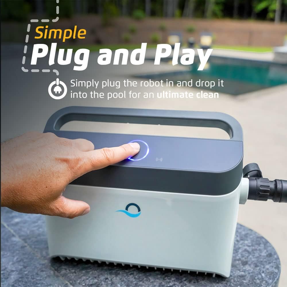 Dolphin Nautilus CC Plus Wi-Fi Robotic Pool Vacuum Cleaner Includes Ultra-Fine Filters for an Ultimate Clean, Ideal for In-Ground Pools up to 50 FT in Length