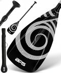 BPS New Zealand 2-Piece Adjustable Stand-up Paddle Board Paddle, Carbon Fiber or Fiberglass Shaft Comes with Carrying Paddle Bag