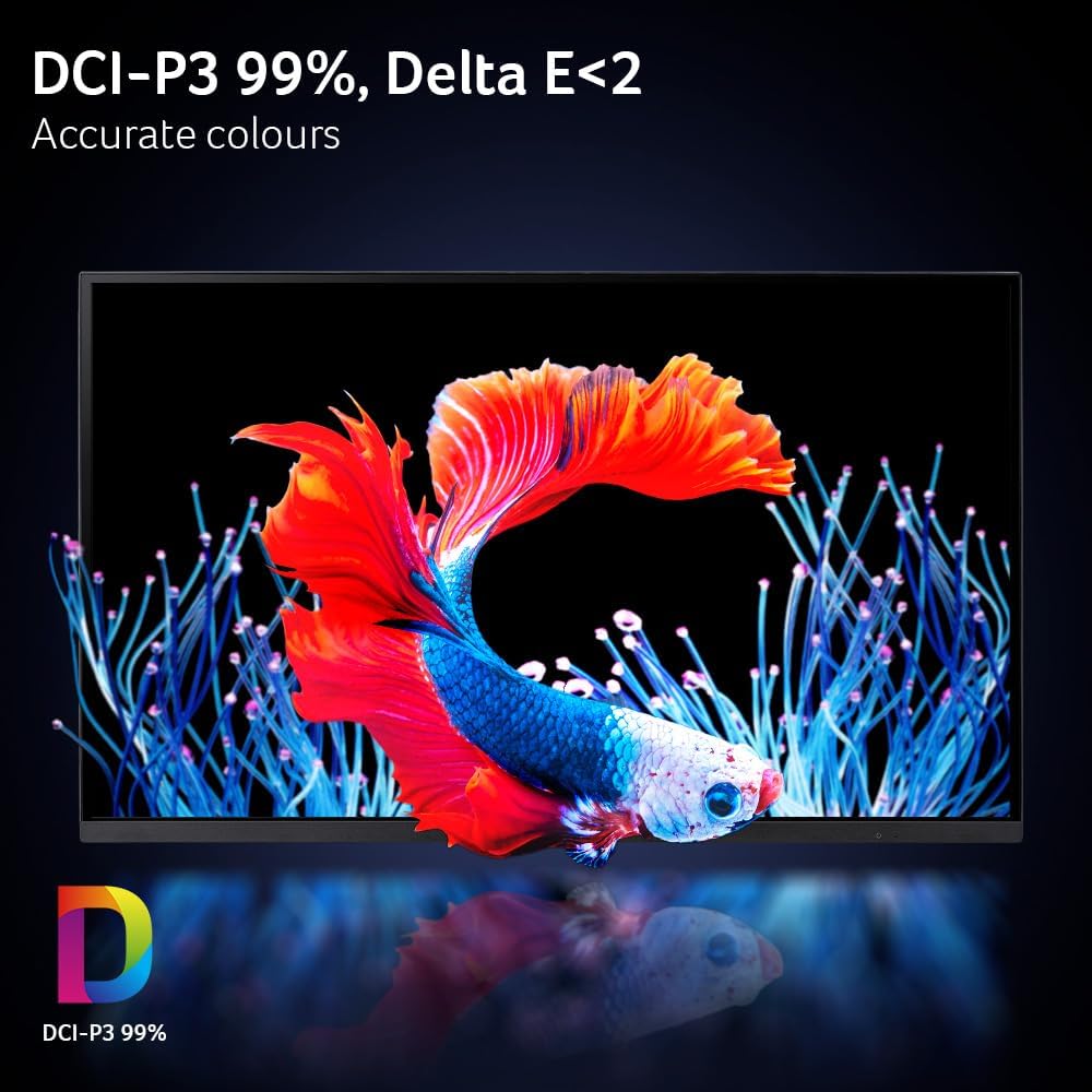 acer Predator Gaming Monitor | 26.5' WQHD 2560 x 1440 OLED | AMD FreeSync Premium Pro | 500Hz | 0.03ms | VESA DisplayHDR True Black 500 | USB Type-C, 2 x DP 1.4 & 2 x HDMI 2.1 | X27U F5bmiippruzx