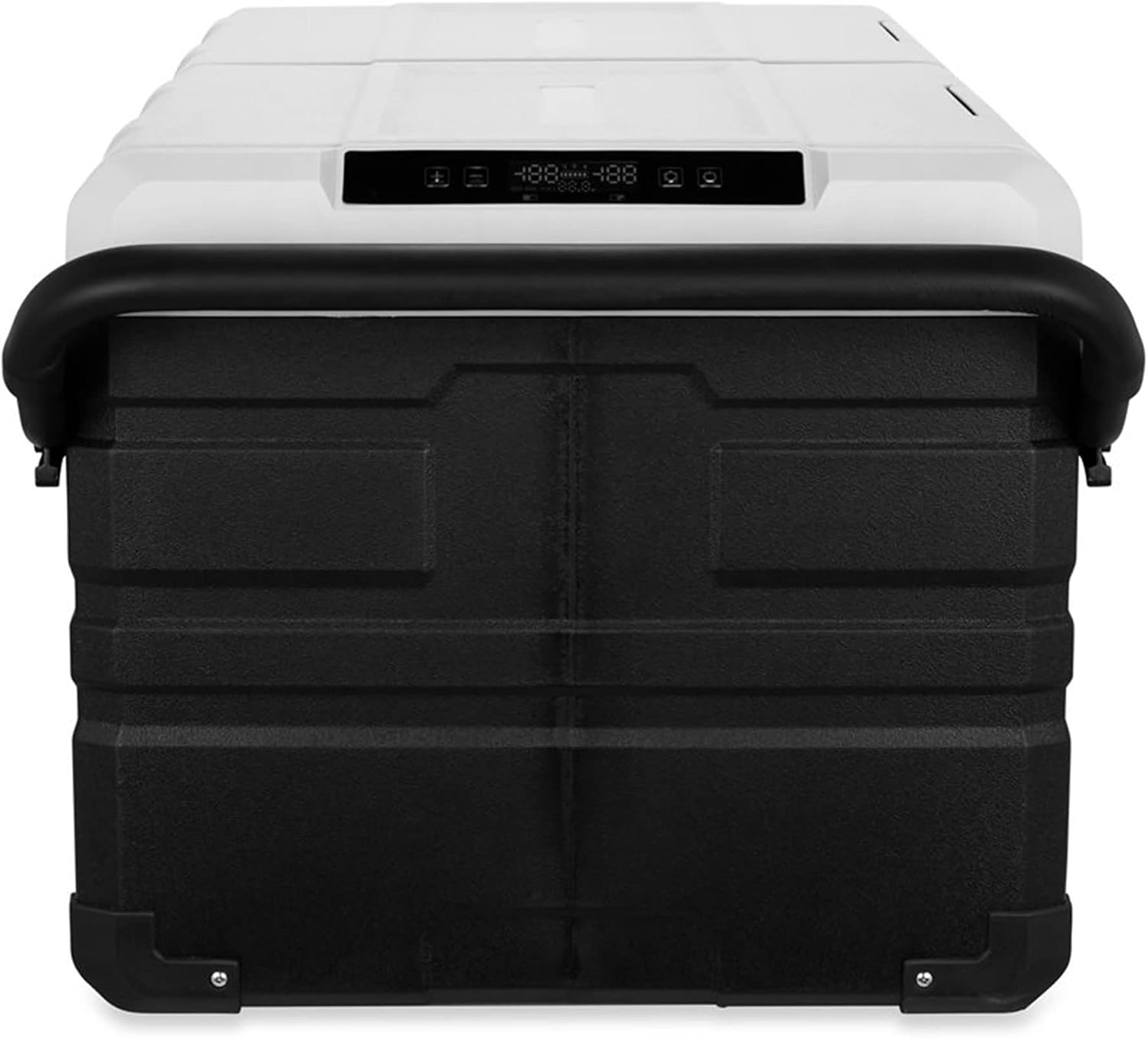 Camco 51522 CAM-950 Portable Refrigerator, AC 110V/DC 12V Compact Fridge/Freezer with Dual Zone Cooling, 95-Liter - Keeps Food and Drinks Cold While On-the-Go - Ideal for Road Trips, RVing, Camping