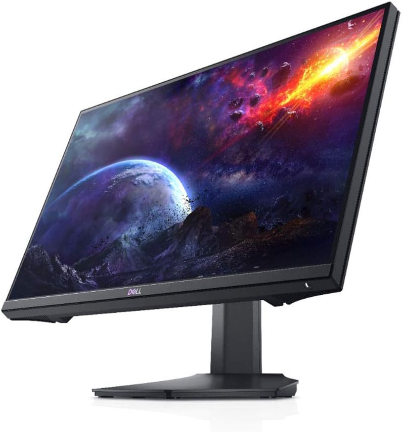 Dell 144Hz Gaming Monitor FHD 24 Inch Monitor - 1ms Response Time, LED Edgelight System, AMD FreeSync Premium, VESA, Gray - S2421HGF