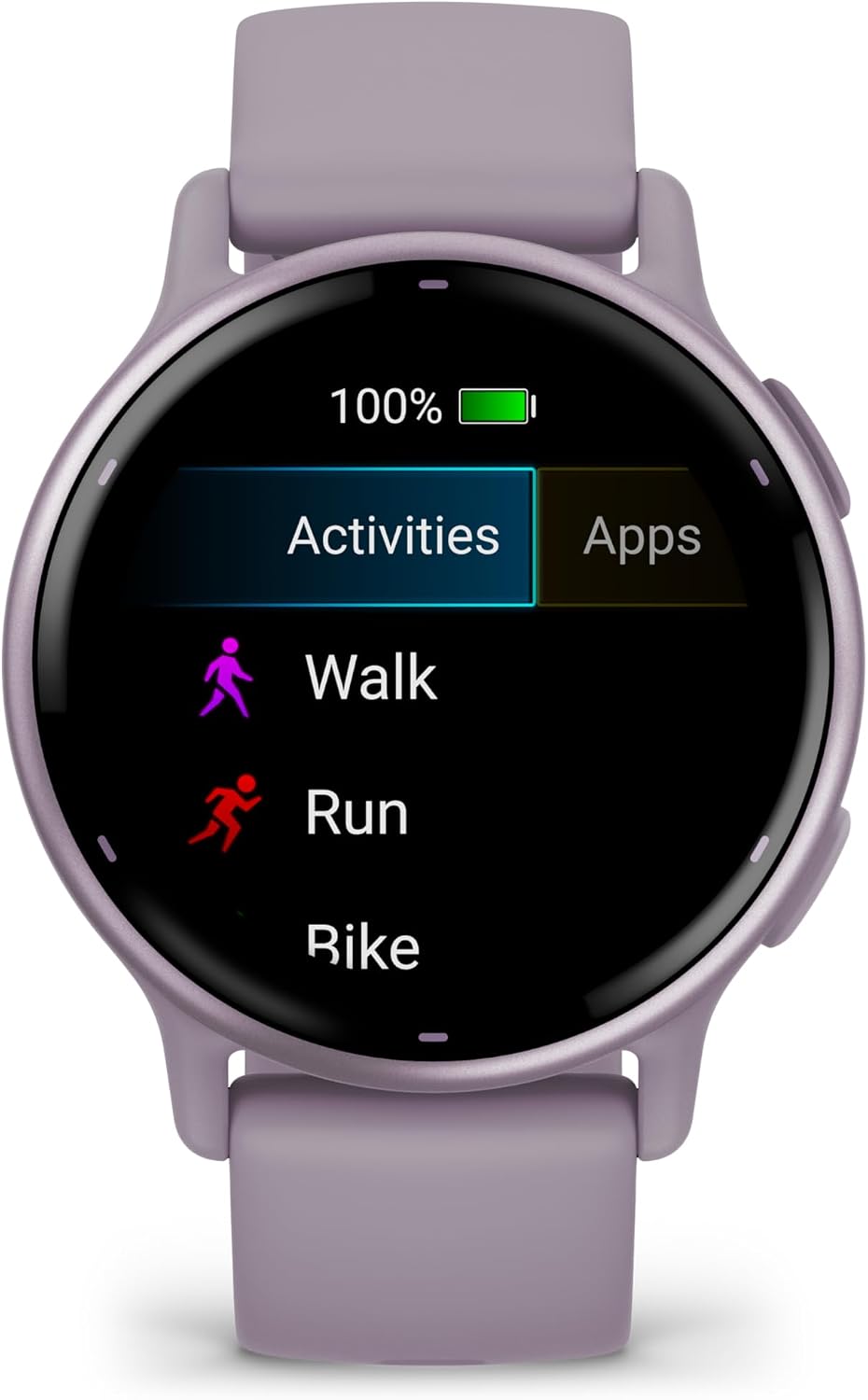 Garmin Vivoactive 5 Fitness Tracker Smart Watch for Women & Men with Metallic Orchid Bezel w/Orchid Case and Silicone Band with 11 Days Battery Life and Bright 1.2' AMOLED Touchscreen Display