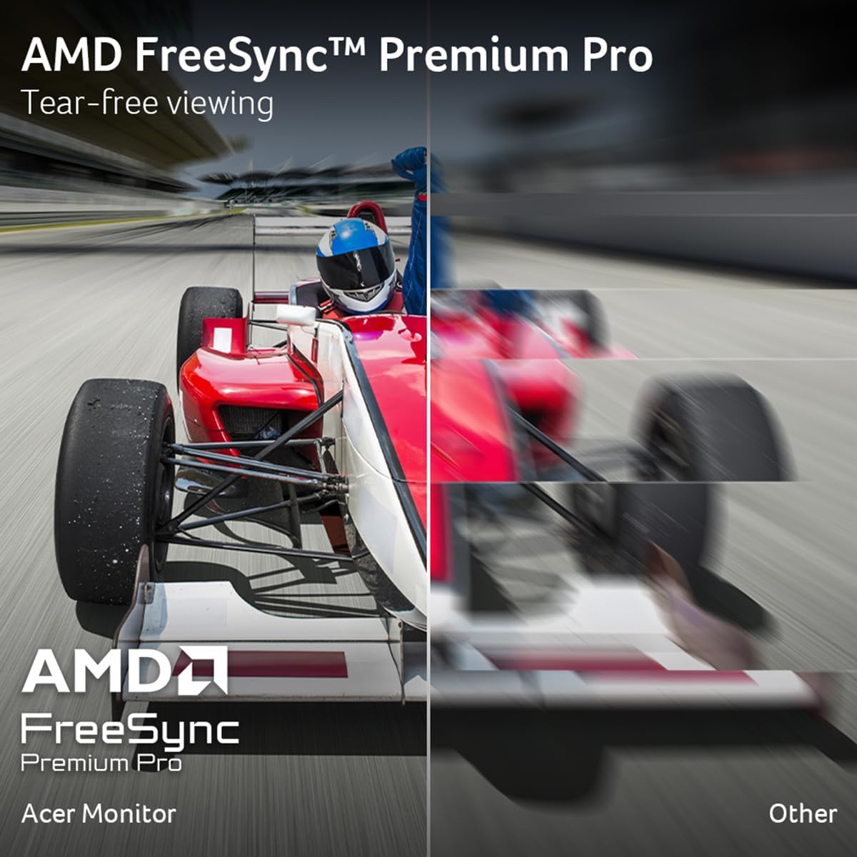 acer Predator Gaming Monitor | 26.5' WQHD 2560 x 1440 OLED | AMD FreeSync Premium Pro | 500Hz | 0.03ms | VESA DisplayHDR True Black 500 | USB Type-C, 2 x DP 1.4 & 2 x HDMI 2.1 | X27U F5bmiippruzx