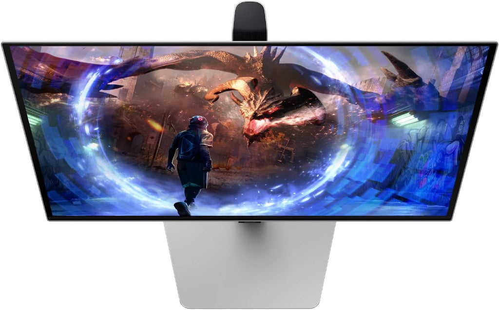 SAMSUNG 27-Inch Odyssey G6 (G60SD) Series OLED Gaming Monitor with QHD 360Hz 0.03ms, Anti-Glare, Sleek Metal Design, LS27DG602SNXZA, 2024 (Renewed), Silver