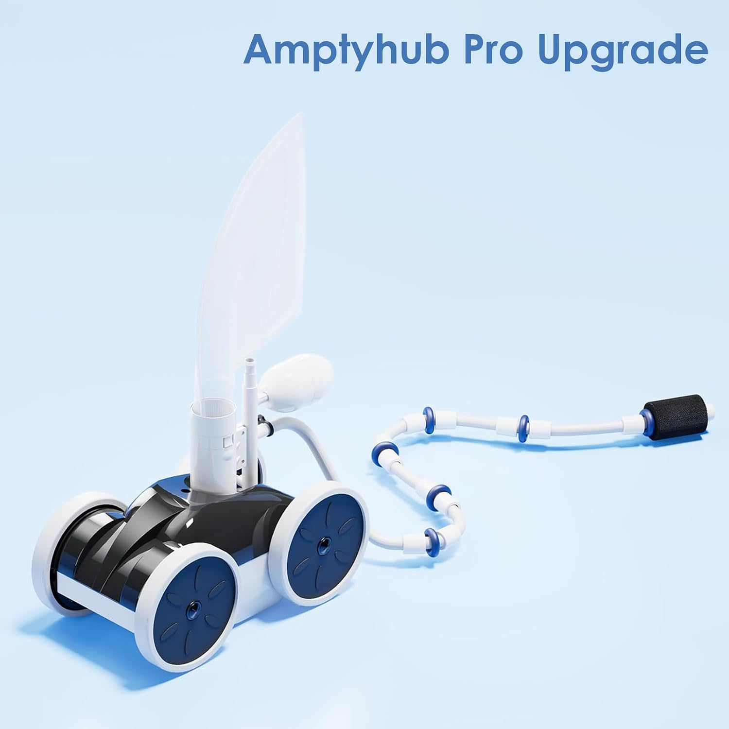 Pool Pressure Side Sweeper: Professional Solution for Cleaning Your Swimming Pool (Four Wheels Better Than Three)