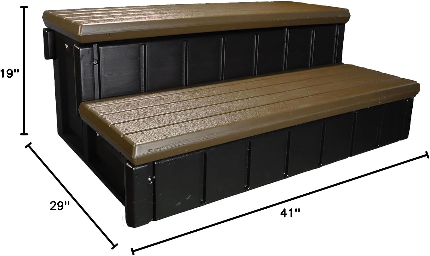 Confer Plastics Storage Step - Portabello