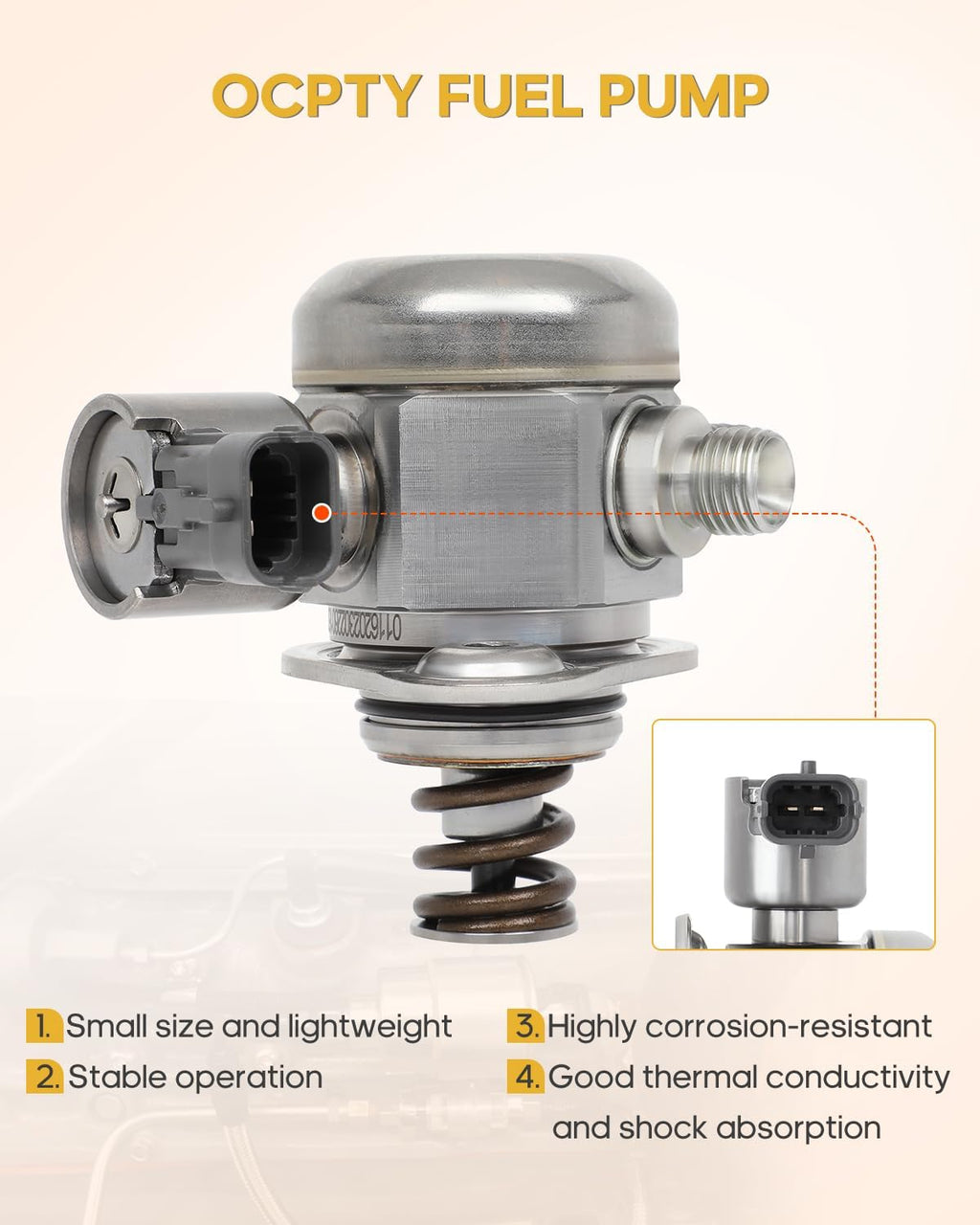 OCPTY Fuel Pump Replacement for Jaguar F-Pace 3.0L V6 Supercharged 2017 2018 2019 2020 for Jaguar F-Type 3.0L V6 Supercharged 2014 2015 2016-2020 Replaces for HM10082 C2D43874, C2Z22287, C2Z31828