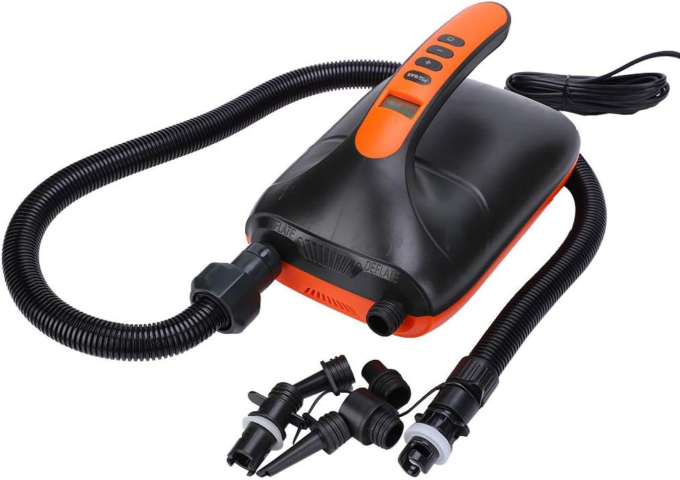 Inflatable Pump High Pressure Electric Pump for Paddle Board Surfboard Car Dual Purpose HT?782